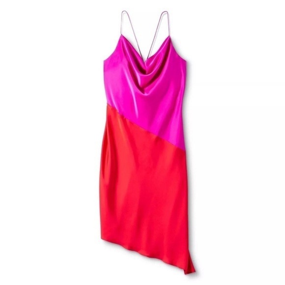 CUSHNIE x Target Two Tone Slip Dress - Picture 1 of 3